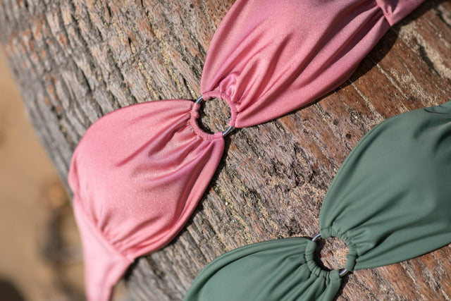Kaia Sunbeam O-Ring Bandeau Top